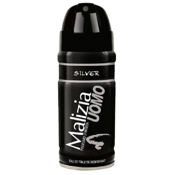 Desodorante Malizia UOMO Silver Eau de Toilete 150ml