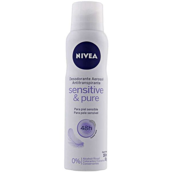 Desodorante Nivea 48 Horas Sensitive & Pure 150 ML