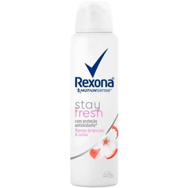 Desodorante Rexona Stay Fresh Flores Blancas & Lichi 48hs - 150mL