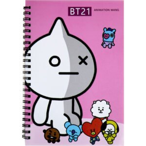 Diário BT21 Animation Mang XQ32K-1227 - Diversos (Vendido por Unidade)