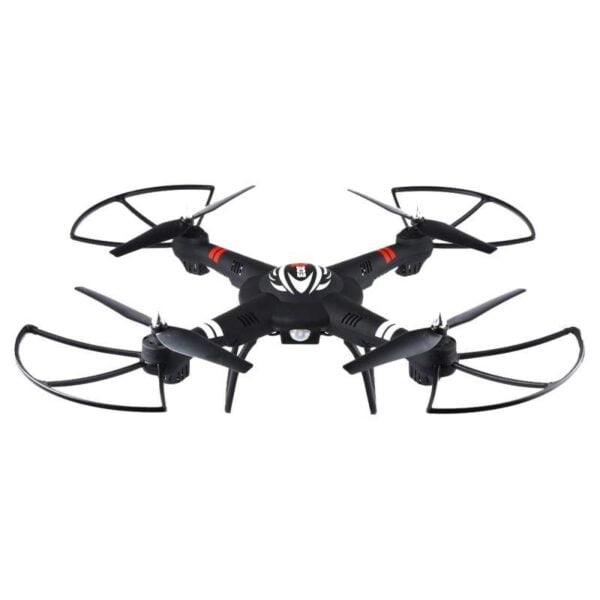 Drone Wltoys Spaceship Q303 Controle 4 Canais 2.4GHz Preto