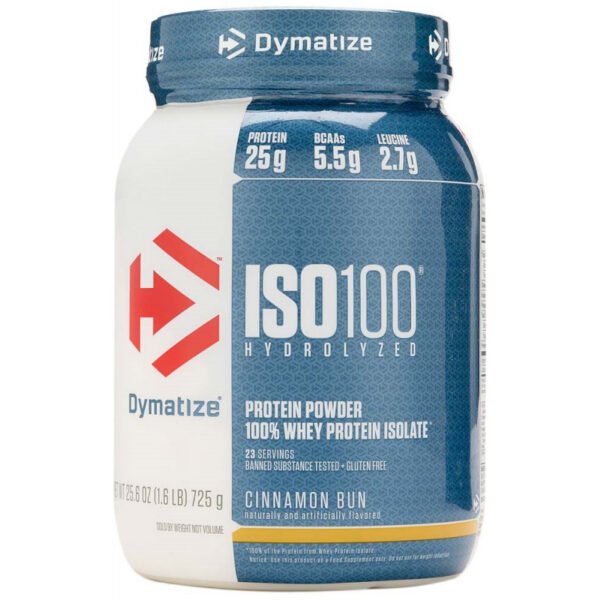 Dymatize ISO100 Hydrolyzed Cinnamon Bun 725g