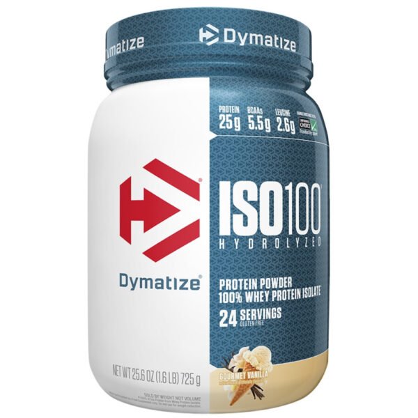 Dymatize ISO100 Hydrolyzed Gourmet Vanilla (725g)