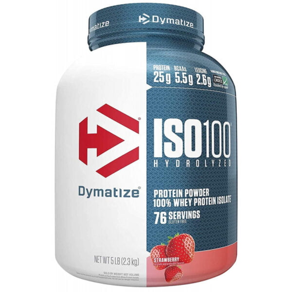 Dymatize ISO100 Hydrolyzed Strawberry (2.3kg)