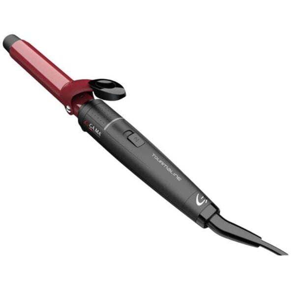 Encrespador de Cabelo Gama Tourmaline 25mm Vermelho - (Bivolt)