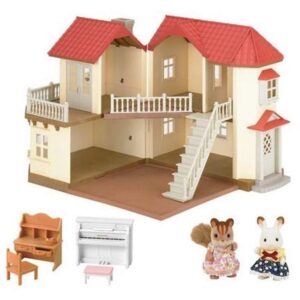 Epoch Sylvanian Families - City House With Lights Gift Set - 2747