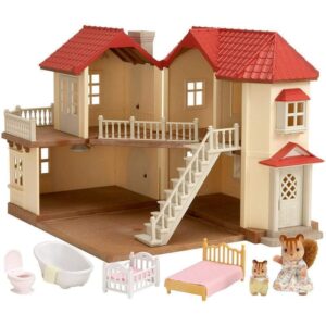 Epoch Sylvanian Families - City House With Lights Gift Set - 2748