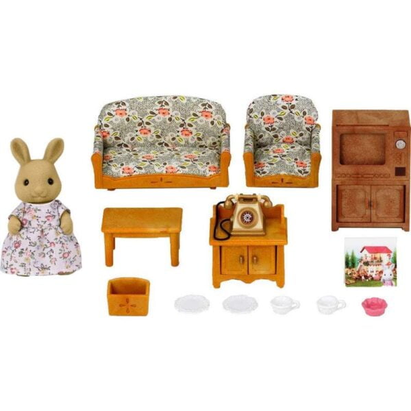 Epoch Sylvanian Families Country Living Room Set 5163 - 10 Pcs