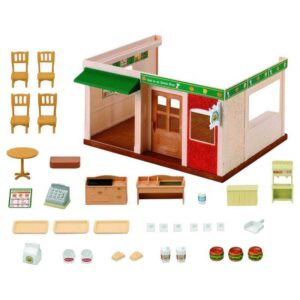 Epoch Sylvanian Families Hamburger Restaurant 5271 - 30 Pcs