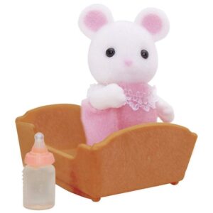 Epoch Sylvanian Families White Mouse Baby 5069 - 3 Pcs