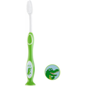 Escova dental Chicco 09079-20 Verde-Azul (Vendido por separado)