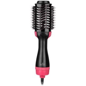 Escova Secadora e Alisadora One Step 1000W - 110V Preto/Rosa