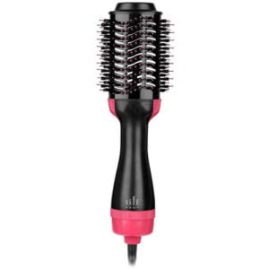 Escova Secadora e Alisadora One Step 1000W - 220V Preto/Rosa