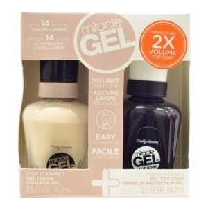 Esmalte Sally Hansen Miracle Gel 2x1 201/110 Birthday Suit - 14.7mL