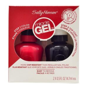 Esmalte Sally Hansen Miracle Gel 2x1 501 Red Eye - 14.7mL