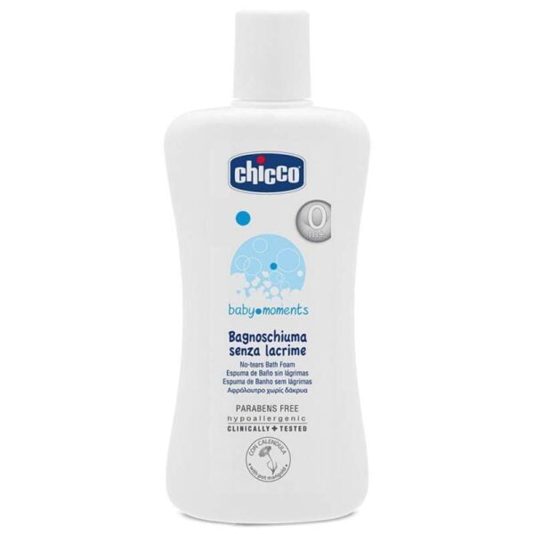 Espuma de banho Chicco 2836 Sem lagrimas com Calêndula 200 mL