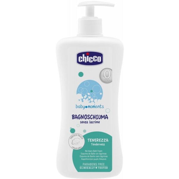 Espuma de banho Chicco baby moments  283730 Sin lagrimas - 500mL