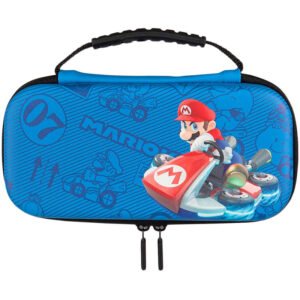 Estojo Nintendo Switch Lite PowerA Kit Pokémon + Protetor de Tela + Pano Microfibra Azul