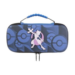 Estojo Nintendo Switch PowerA Pokémon Mentwo - Preto/Azul