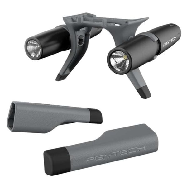 Extensões do Trem de Pouso e Faróis de LED PGYTECH para Mavic Pro P-MA-102 Preto