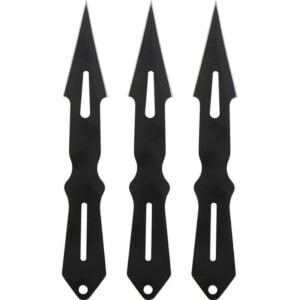 Faca de Arremesso 14cm PK20133 Preto (3 Peças)