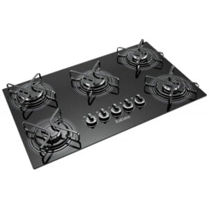 Fogão a Gás Itatiaia Cooktop NG 5Q 5 Bocas Bivolt - Preto