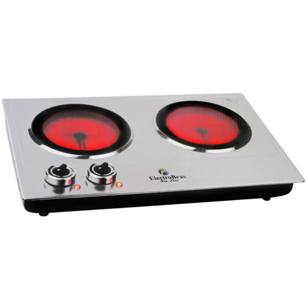 Fogão Elétrico Electrobras EBVC-2 2 Boca 1200W + 1200W 220V