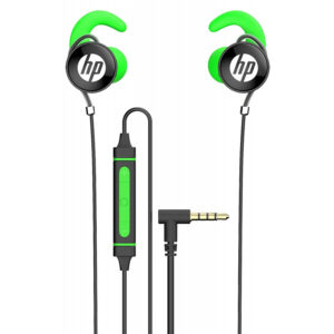 Fone de Ouvido HP DHE-7004 com microfone removível - Verde