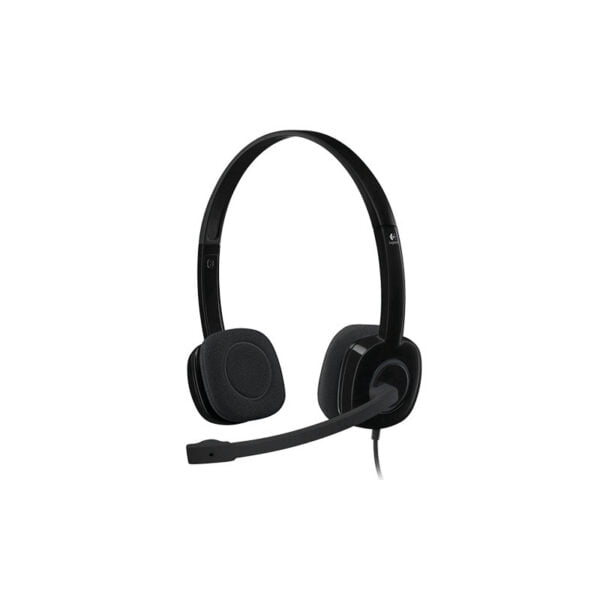 Fone de Ouvido Logitech H151 Estéreo Headset Wind/IOS/ANDR Preto