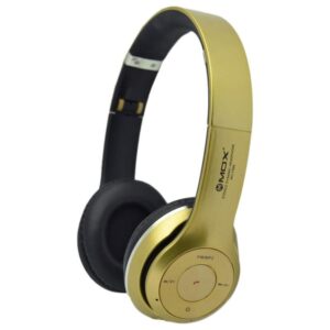 Fone de Ouvido MOX MO-F899 Bluetooth/FM/SD/USB/MP3 - Dourado