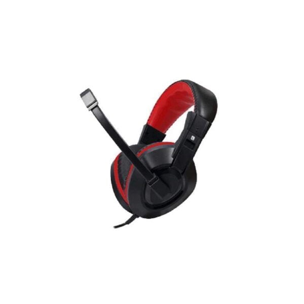 Fone de Ouvido Satellite AE-263 Gaming Stereo Headset com Mic. Preto/Vermelho