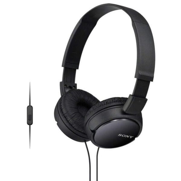 Fone de Ouvido Sony Professional MDR-ZX110AP Extra Bass Preto