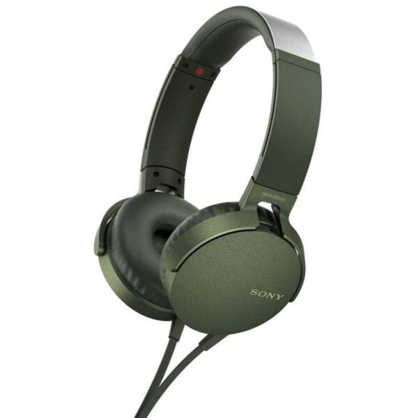 Fone de Ouvido Sony Profissional MDR-XB550APGC com fio Verde