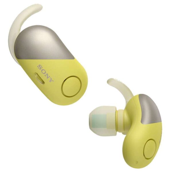 Fone de Ouvido Sony WF-SP700N Bluetooth/NFC Amarelo