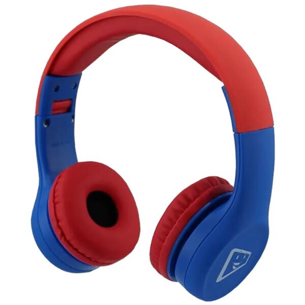 Fone ELG Kids Spider com limitador de Volume P2 (1.2 metros) Vermelho/Azul