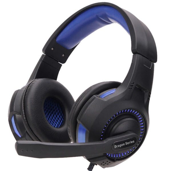 Fone Gamer Kolke Killer KGA-345 com Microfone Preto/Azul