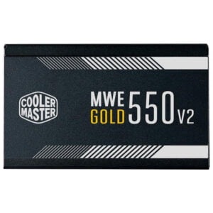 Fonte para Gabinete Cooler Master 550w MWE 550V2 80 Plus Gold Bivolt Preto