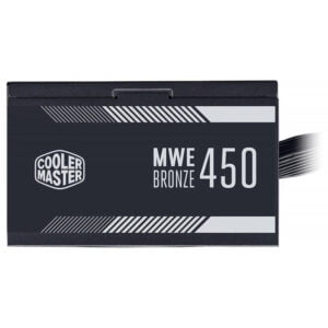 Fonte para Gabinete Cooler Master MWE 450W 80 Plus Bronze Bivolt Preto