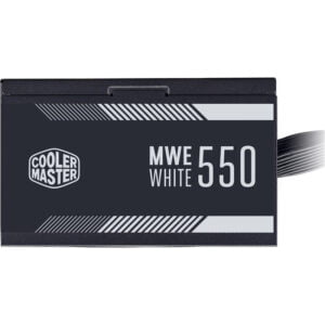Fonte para Gabinete Cooler Master MWE 550W 80 Plus White