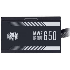 Fonte para Gabinete Cooler Master MWE 650W 80 Plus Bronze Bivolt Preto