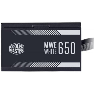 Fonte para Gabinete Cooler Master MWE 650W 80 Plus White Bivolt Preto