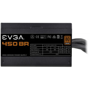 Fonte para Gabinete EVGA 450W 100-BR-0450-K1 80 Plus Bronze