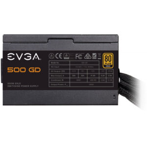 Fonte para Gabinete EVGA 500W GB 80 Plus Gold 100-GD-0500-V1