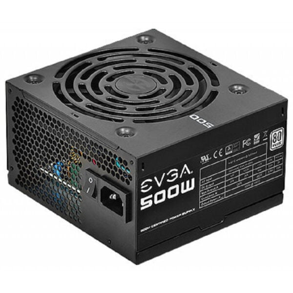 Fonte para Gabinete EVGA 500W Power Supply 500 Watts 80 Plus White