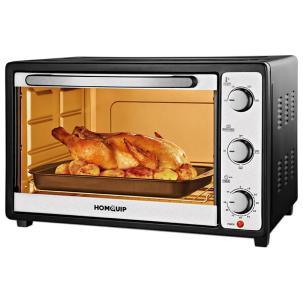 Forno Elétrico HomQuip FR-19 HQ 48 Litros - 220v Preto/Inox