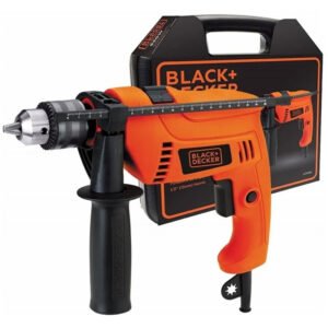 Furadeira de Impacto BLACK+DECKER HD555K-B2C 220V (550V)