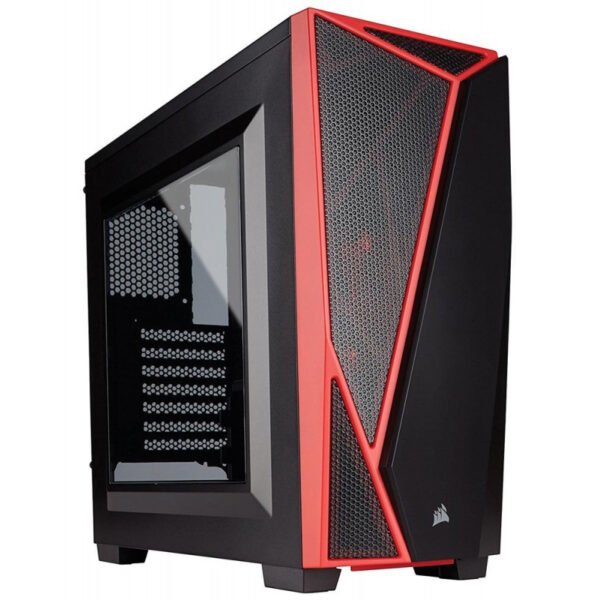 Gabinete Corsair Spec-04 Sem Fonte Preto/Vermelho