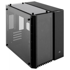 Gabinete Gaming Corsair Crystal Series 280X Lateral Vidro (Sem Fonte) Preto