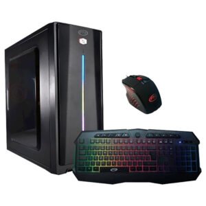 Gabinete Kit FTX3137 600w + Mouse Gaming + Teclado Gaming Espanhol
