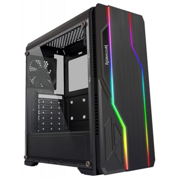 Gabinete REDRAGON Gaming GC-550 Devastator Preto (Sem Fonte)